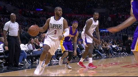 Chris Paul With The Crafty Wrap Around Pass | 01.14.17