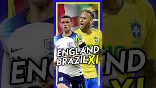 The Best England V Brazil Combined Xi 