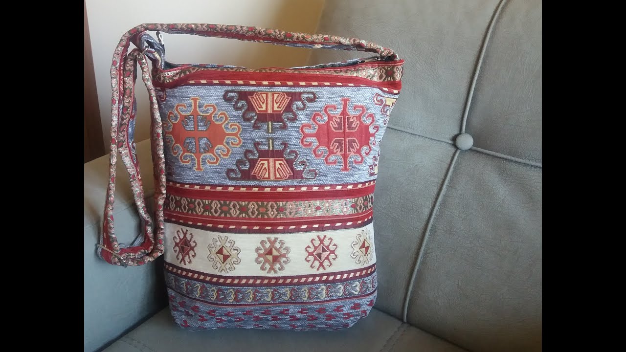 Handmade Shoulder Bag, Armenian Handbag, Ethnic Bag, Cross Body Bag