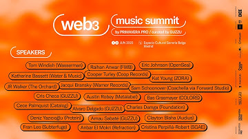Web3 Music Summit | Organized by Primavera Pro & curated by GUZZU