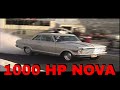 1000 HP 1963 Chevy Nova SS -  A Day At The Track V8TV-Video