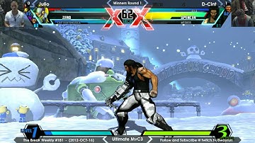 The Break #181   UMvC3 W1   Julio VS D Cint