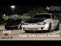 SINGLE TURBO COYOTE Swapped FOXBODY VS TT Huracan and 1300HP CORVETTE!!!