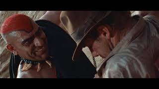 Indiana Jones and the Temple of Doom 1984 4k Movie Clip - The Rope Bridge fight BG Audio BNT