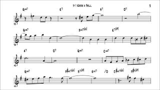 Miles Davis If I Were a Bell Solo Transcription