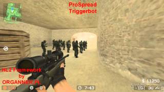 HL2 Framework - ProSpread Triggerbot Test - ORGANNER.PL