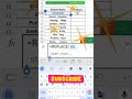 Replace function in excel #excel #excelformula