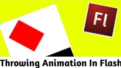 How to Make Throwing animation in Flash CS3/ CS6 and Animate CC |Throw Animation | Flash |Adobe