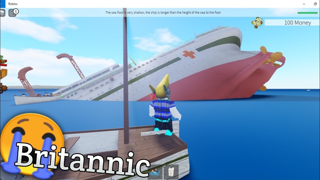 Britannic Sinking Britannic Sleeping Sun Britannic Roblox Youtube - roblox britannic sleeping sun