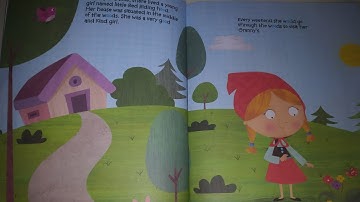 Story Time - Little Red Riding Hood Full Story With My One Year Old Baby