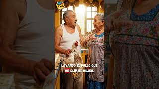AI Told Me | Viejo, lavaste el pollo 😂 #shorts #shortsfeed #viral #foryou