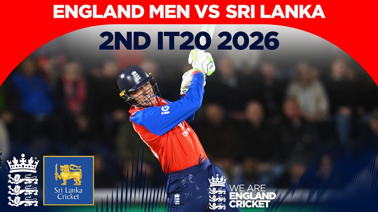 Banton Smashes 52* | Highlights - England v Sri Lanka | 2nd Vitality IT20 2026