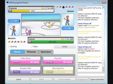 pokemon battle realm simulator