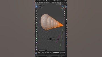 Blender 3d  How to make a Seashell 😤🌎🧩🐚 #blender #seashell #3d  #3danimation #tutorial