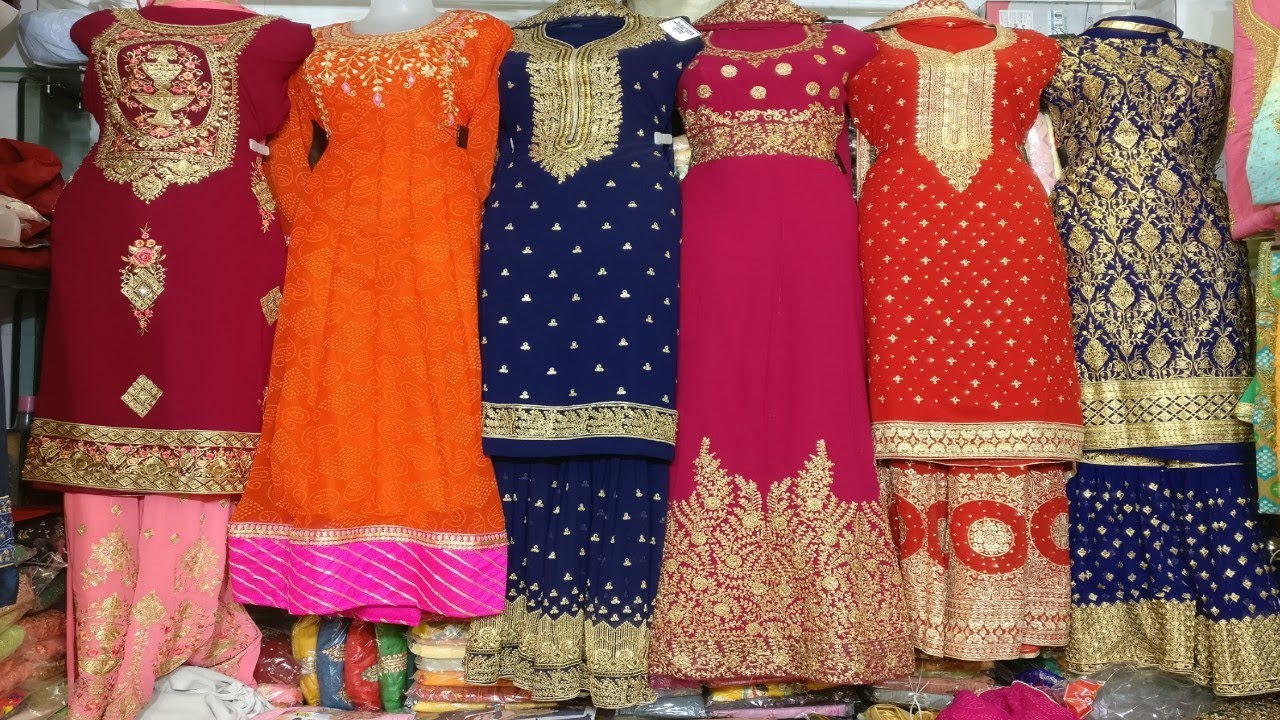 designer kurtis for wedding ख़रीदे बुटीक सूट,शरारा,अनारकली,गाउन।heavy suit partywear collection in chandni chowk,urban hill