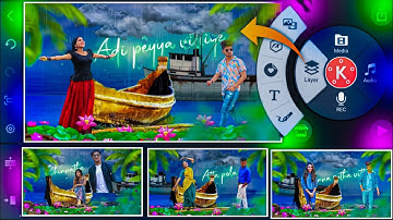 ultimate Beautiful motion poster video editing kinemaster || 4k natural whatsapp status video தமிழ்