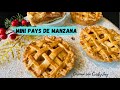 🍎Minis pays de Manzana de locura!! Cómo hacer un delicioso pie de manzana medidas con tazas