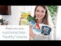 Honest Review: Nutritionist Tries "Healthy" Snacks