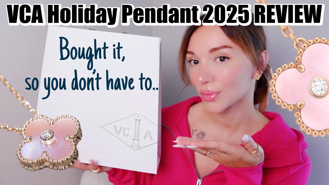 Van Cleef Holiday Pendant 2025 Unboxing & Review VCA Fine Designer