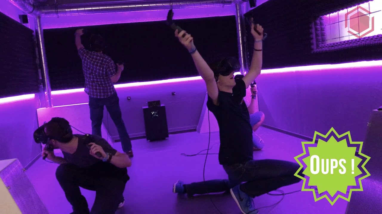 [001VR] virtueller Spaß im Team mit dem Co-Op Spiel Holo Arena