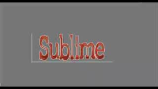 Sublime - Same In The End