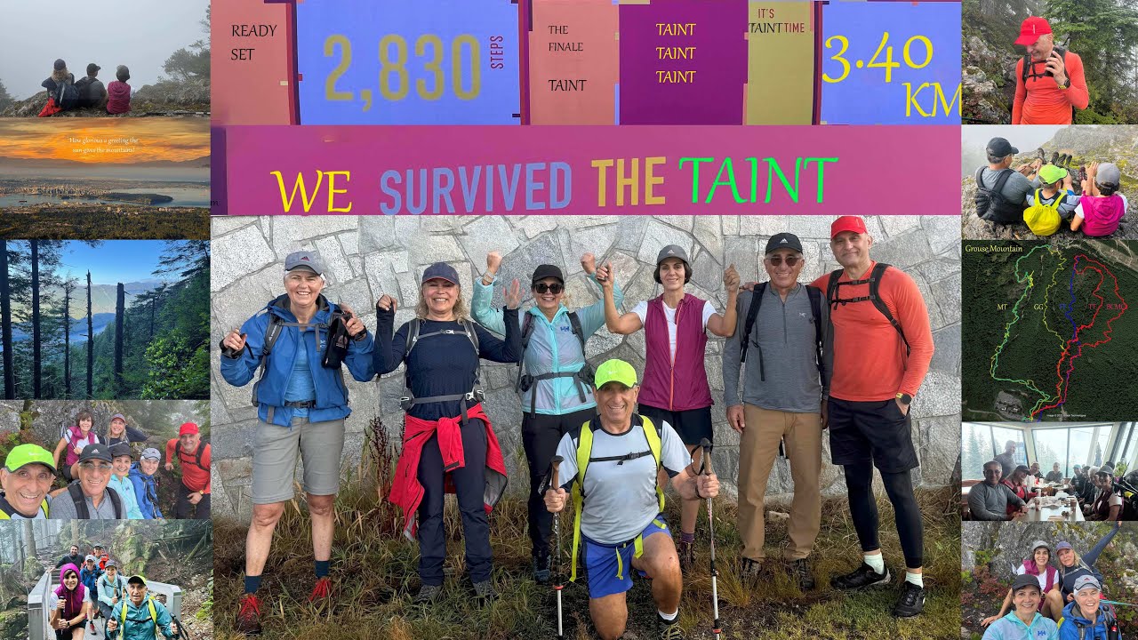 Spectacular Grouse Mountain Hike on a Rainy Fall Day