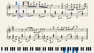 Leron Leron Sinta in Ragtime | Filipino Folk Songs on Piano |[Sheet   Tutorial]