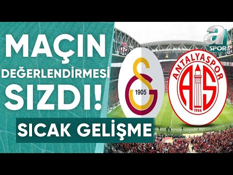Galatasaray - Antalyaspor Maçının Hakem Değerlendirmesi Sızdı! / A Spor / Artı Futbol / 25.03.2024