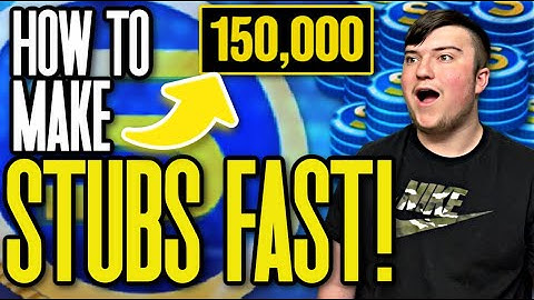 How To MAKE STUBS FAST in MLB The Show 21! 2 EASY METHODS!