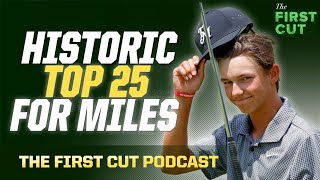 This 15-YEAR-OLD Finished Top 25 on the Korn Ferry Tour - Miles Russell | The First Cut Podcast