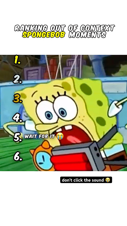 Spongebob yang dipotong sempurna 😭