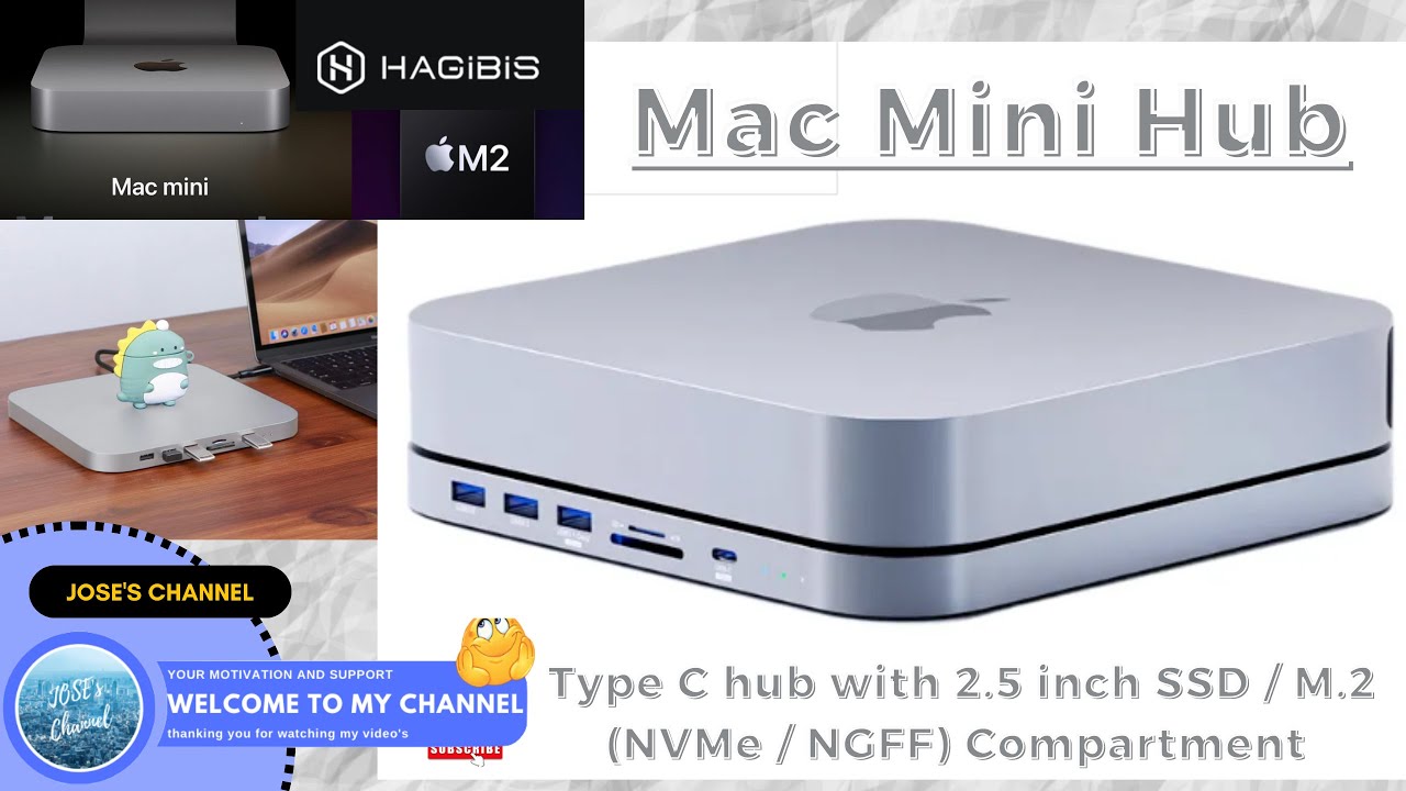 A Qwiizlab USB C Hub for the Mac Mini M1