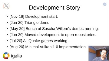 XDC 2020 | Overview of the open source Vulkan driver for Raspberry Pi 4