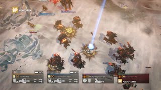 Helldivers in 2023 The Inner Circle of Hell Difficulty 15 versus Bugs Snow Lesath 1 of 3