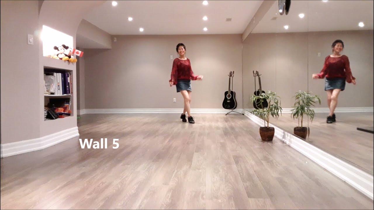 New Jambalaya line dance (Dance & Teach) YouTube