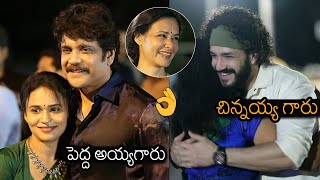 SAME TO SAME: Nagarjuna And Akhil Akkineni Latest Visuals | Amala Akkineni | News Buzz