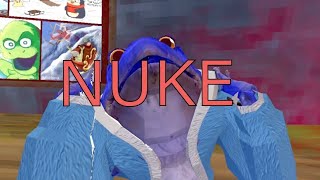Trolling people with the MEGA NUKE in animal company