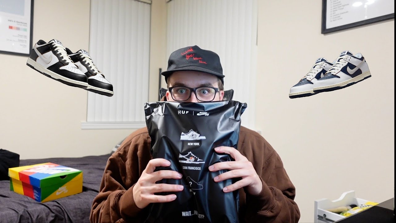 huf dunks mystery pair