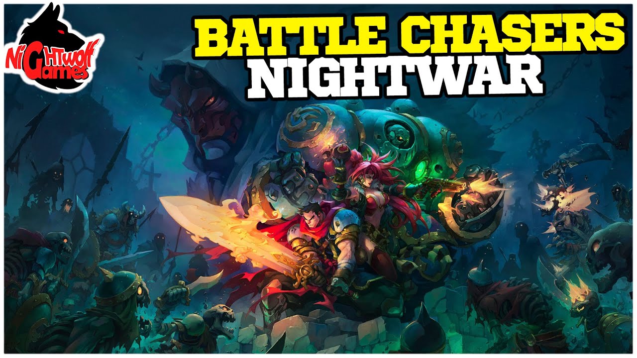 RPG DE TURNO PRA PC - BATTLE CHASERS NIGHTWAR 