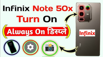 How to setup always on display in Infinix Note 50x || Always On Display Setting in infinix note 50x