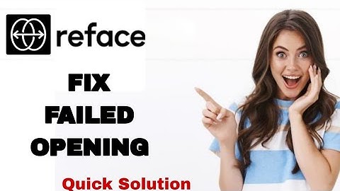 How To Fix And Solve Failed Opening On Reface App | Easy Fix