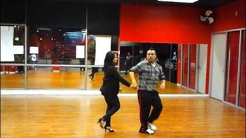 Salsa Combinations Intermediate With Victor and Julia