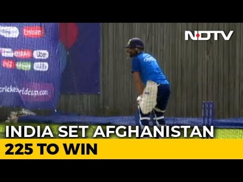 World Cup: Afghanistan Restrict India To 224/8 In Southampton