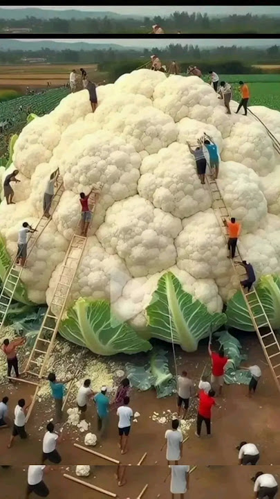 unbelievel cauliflower processing হাইব্রিড ফুলকফি❤️🔥💓♨️ #viral #shorts @FamilyEntertainmentBd