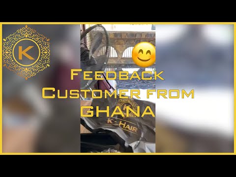 Video Raw Hair Vietnam Reviews: GHANA Custommer Feedback Best Service by JasmineK-HAIR VIETNAM 56