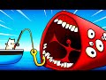 Catching TRAIN EATER SHARK (Cat Goes Fishing)