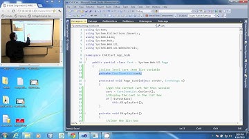 PRG 310 - Cart Page Load C# Code