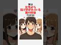 実は女性から陰で好かれている男の特徴TOP10 #恋愛 #雑学 #心理学