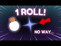 I GOT THIS WITH ONLY 1 ROLL.. | Sol