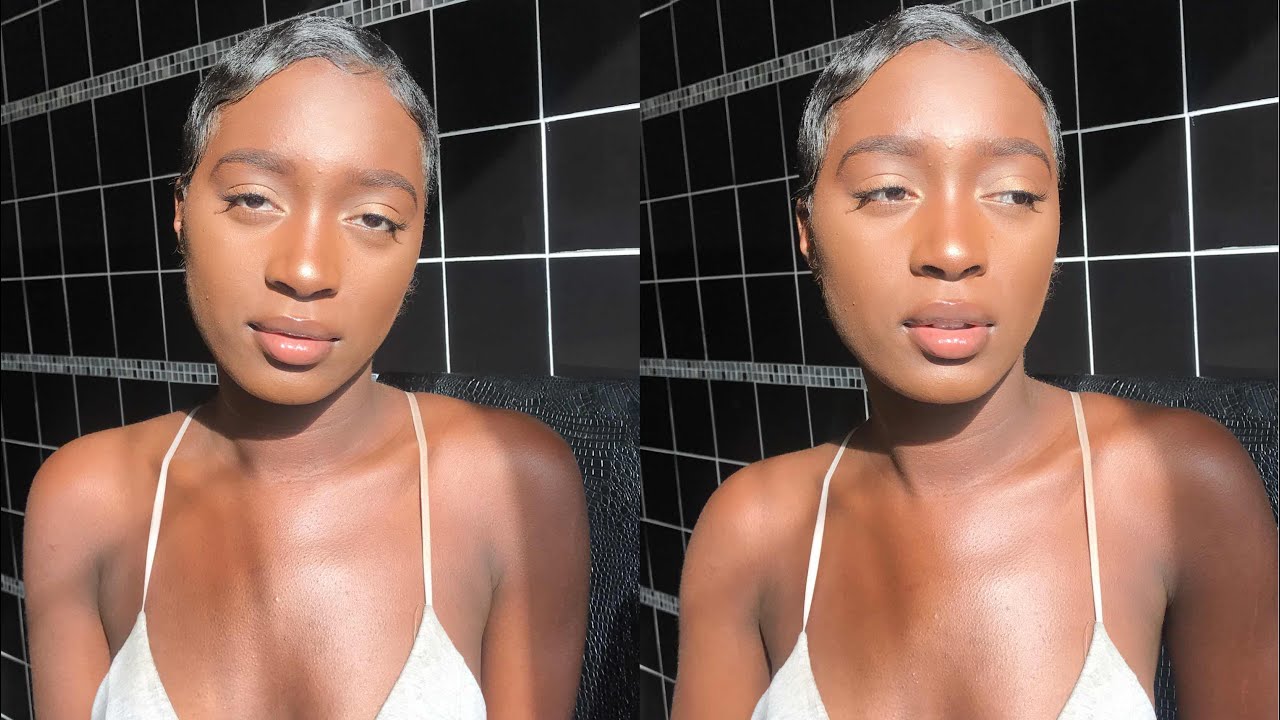 EVERYDAY DRUGSTORE MAKEUP TUTORIAL FOR BROWN DARK SKIN YouTube